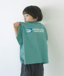 green label relaxing （Kids）/【別注】＜UNIVERSAL OVERALL＞TJ プリント ショートスリーブ Tシャツ 100cm－130cm/505969330