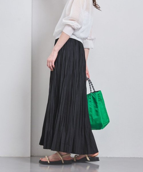 ユナイテッドアローズ(UNITED ARROWS) |ランダムプリーツ マキシ  