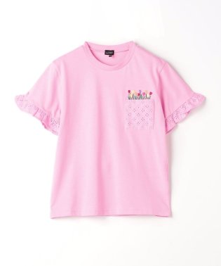 green label relaxing （Kids）/TJ フラワーポケット Tシャツ 100cm－130cm/505971697