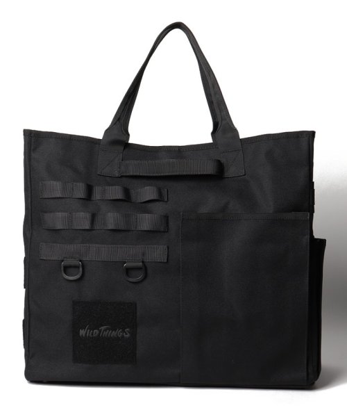 THE PX WILD THINGS(ザ・ピーエックス　ワイルドシングス)/【THE PX WILD THINGS/ザ・ピーエックス ワイルドシングス】TRASHBOX TOTE  /BLACK