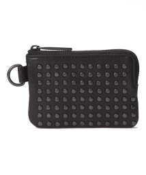 PATRICK STEPHAN(パトリックステファン)/Leather coin case 'all－studs'/ブラック