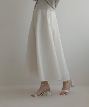 MIELI INVARIANT/Lace Circular Skirt/506002039