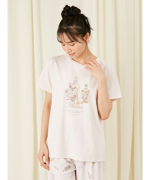 スナイデルホーム パフュームシリーズロゴTシャツ レディース LPNK F 【SNIDEL HOME】