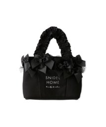 SNIDEL HOME(SNIDEL HOME)/リボンバッグ/BLK