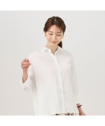 TOKYO SHIRTS/【ECOVERO(TM)】 BIGシルエット レギュラー衿 七分袖 カジュアルシャツ/506002419