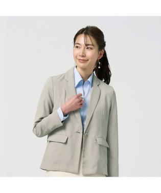 TOKYO SHIRTS/長袖シングルジャケット ライトグリーン レディース/506002431