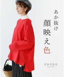 sanpo kuschel/あか抜け顔映え色トップス/506002475
