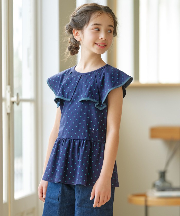 メゾピアノ チュニック トップス 130 深海柄ワンピース? | メゾピアノ