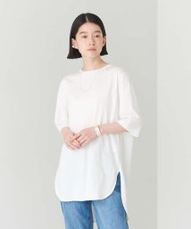 collex(collex)/【接触冷感・UVカット】コンパクトクールチュニックTシャツ/ホワイト