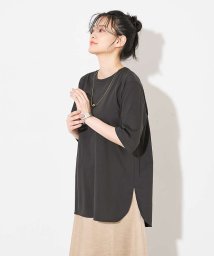 collex/【接触冷感・UVカット】コンパクトクールチュニックTシャツ/506003113