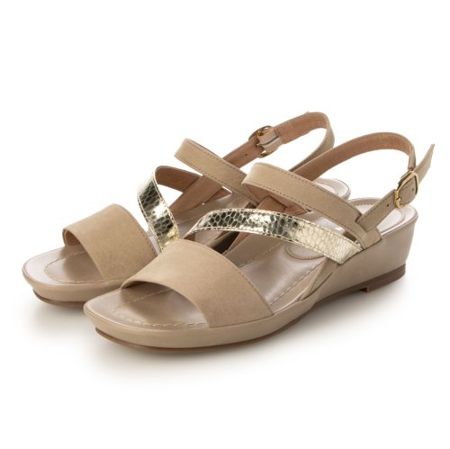 モード カオリ MODE KAORI パイソン柄ストラップサンダル 35721 