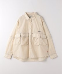 green label relaxing(グリーンレーベルリラクシング)/＜GRAND CANYON＞2WAY ナイロン キャンプ シャツ/OFFWHITE