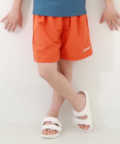 devirock(デビロック)/ネオンサーフパンツ 子供服 キッズ 男の子 水着 プールグッズ サーフパンツ /オレンジ