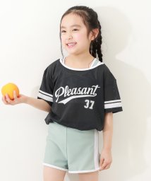 devirock/メッシュTシャツ付き 3Pセパレート水着 子供服 キッズ 女の子 水着 プールグッズ セパレート水着 /505998159