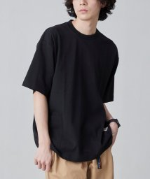 coen(coen)/USAコットンガーデンポケットTシャツ/BLACK