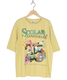 ScoLar(スカラー)/ScoLar25周年アニバーサリーロゴプリントTシャツ/イエロー