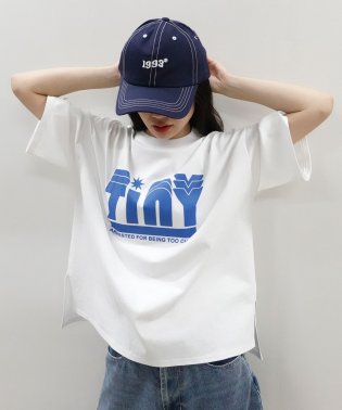 LOWYBYCORNERS/TinyプリントTシャツ/506002344