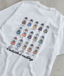 coen(coen)/Coleman（コールマン）別注グラフィックTシャツ（WEB限定カラー）/WHITE