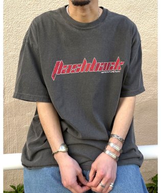 MODISH GAZE/flashback ピグメントTシャツ/506002858