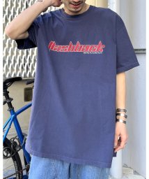 MODISH GAZE(モディッシュ ガゼ)/flashback ピグメントTシャツ/ネイビー