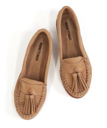 MINNETONKA/モカシンシューズ タッセルボートモック【409TJ】/506003372