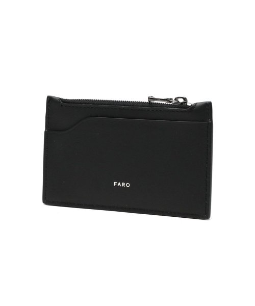 FARO(ファーロ)/【日本正規品】ファーロ フラグメントケース 財布 FARO 小銭入れ カード 本革 イタリア製 Calma Wallet Fragment F2311W301/ブラック