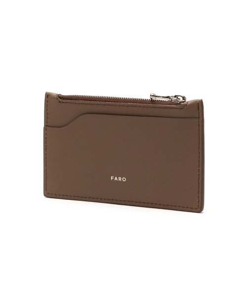 FARO(ファーロ)/【日本正規品】ファーロ フラグメントケース 財布 FARO 小銭入れ カード 本革 イタリア製 Calma Wallet Fragment F2311W301/ベージュ