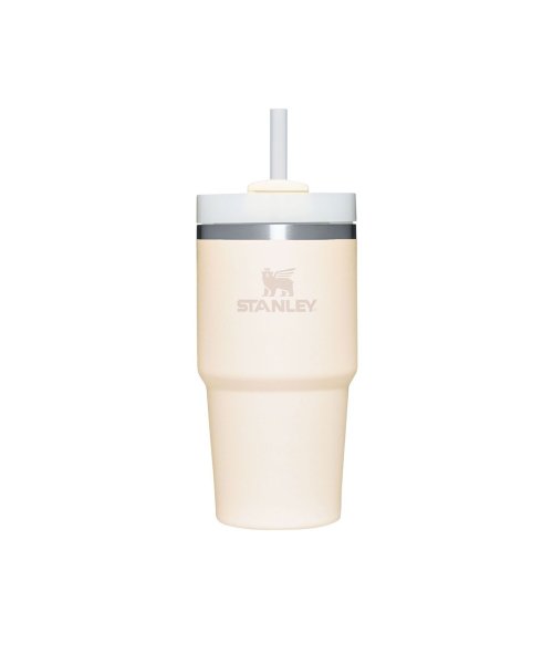 STANLEY(スタンレー)/【正規取扱店】 スタンレー タンブラー ストロー付き 蓋付き STANLEY 保冷 600ml H2.0 真空スリムクエンチャー 0.6L 10－10826/クリーム