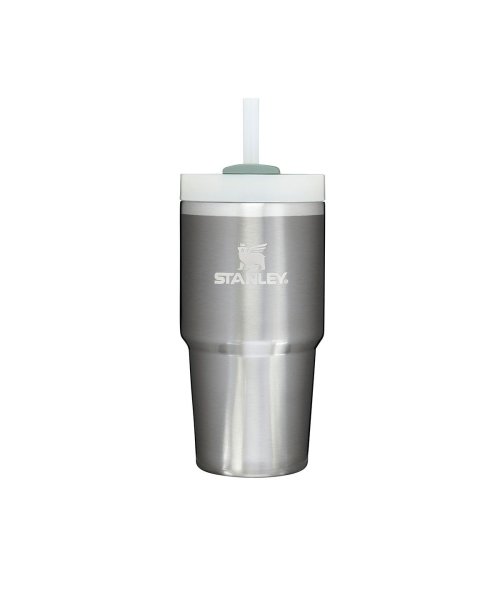 STANLEY(スタンレー)/【正規取扱店】 スタンレー タンブラー ストロー付き 蓋付き STANLEY 保冷 600ml H2.0 真空スリムクエンチャー 0.6L 10－10826/シルバー