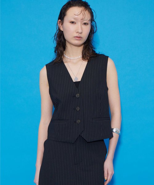 【THE PAUSE】コンパクトジレ THE PAUSE