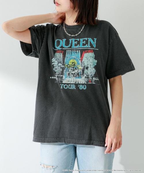 URBAN RESEARCH Sonny Label(アーバンリサーチサニーレーベル)/GOOD ROCK SPEED　QUEEN T－SHIRTS/CHARCOAL