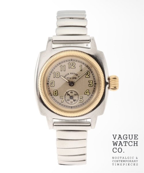 HIROB Ladys(ヒロブ　レディース)/【VAGUE WATCH / ヴァーグウォッチ】Coussin Early Extension 28mm/シルバー