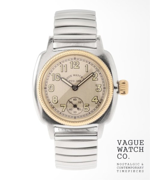 HIROB Ladys(ヒロブ　レディース)/【VAGUE WATCH / ヴァーグウォッチ】Coussin Early Extension 33mm/シルバー