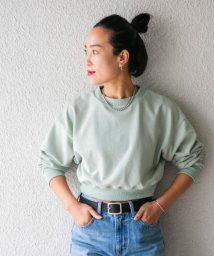 URBAN RESEARCH Sonny Label(アーバンリサーチサニーレーベル)/SLAB　Short Sweat Pullover/ミント