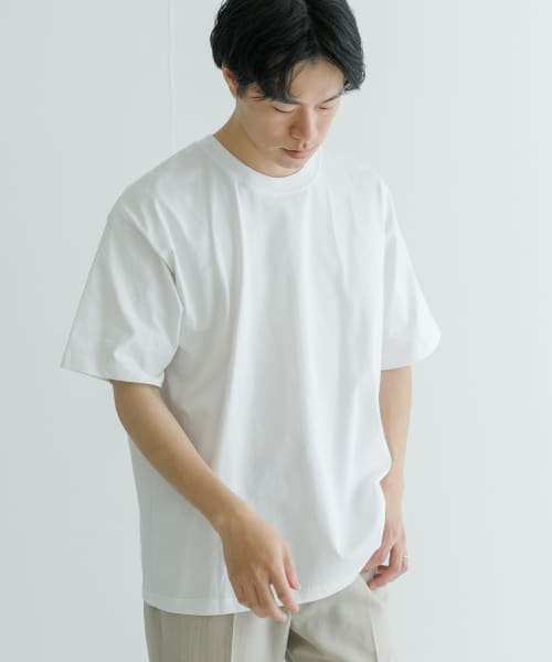 URBAN RESEARCH(アーバンリサーチ)/『XLサイズあり』汗染み防止加工クルーネックTシャツ/WHITE