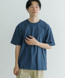 URBAN RESEARCH(アーバンリサーチ)/汗染み防止加工クルーネックTシャツ/BLUEGRAY