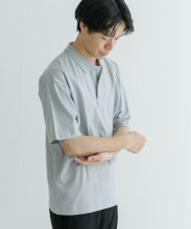URBAN RESEARCH(アーバンリサーチ)/汗染み防止加工ポロシャツ/ICEGRAY