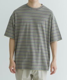 URBAN RESEARCH/『XLサイズあり』マルチボーダーオーバーTシャツ/506003915