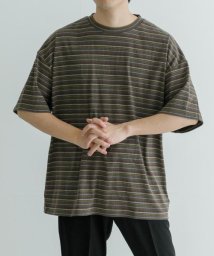 URBAN RESEARCH/『XLサイズあり』マルチボーダーオーバーTシャツ/506003915