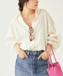 Plage(プラージュ)/Linen Dolman シャツ/ホワイト