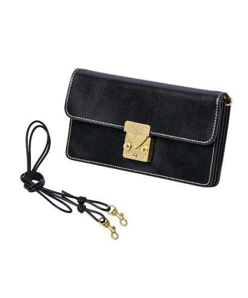 SLOW スロウ バッグ 財布 長財布 コードバン ショルダーウォレット ウォレットバッグ ポシェット 本革 馬革 SLOW Cordovan SO875P SLOW Cordovan