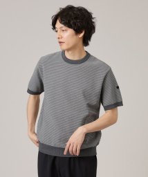 TAKEO KIKUCHI/【Sサイズ～】和紙 ボーダー ニット Tシャツ/506004527