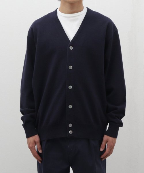 JOURNAL STANDARD(ジャーナルスタンダード)/【米冨繊維 / Yonetomi】WAVE COTTON KNIT C/D/ネイビー