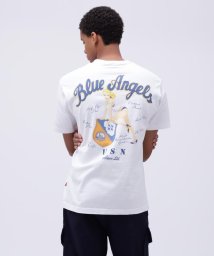 AVIREX(AVIREX)/BLUE ANGELS PINUP GIRL SHORTSLEEVE T－SHIRT/ホワイト