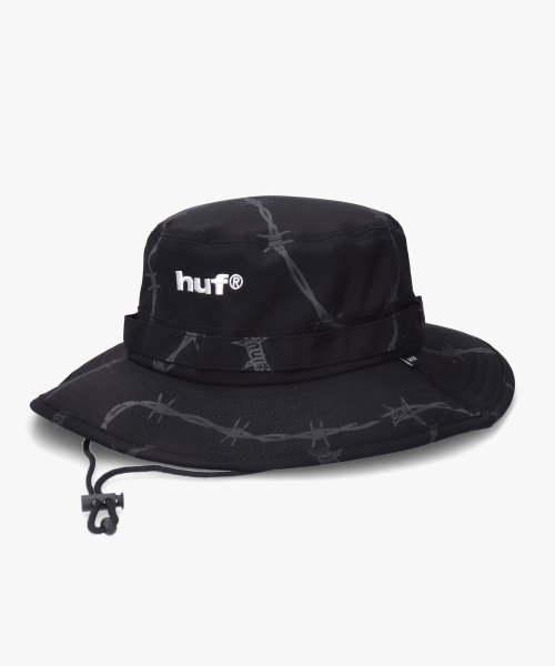 HUF(HUF)/HUF RESERVOIR BOONIE HAT/ブラック
