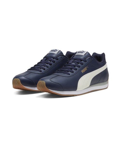 PUMA(PUMA)/ユニセックス チューリン 3 スニーカー/PUMANAVY-VAPORGRAY-COOLMIDGRAY-PUMAGOLD