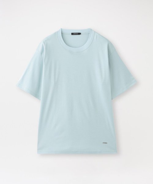 LOVELESS　MENS(ラブレス　メンズ)/シルケットスムースTシャツ/サックスブルー