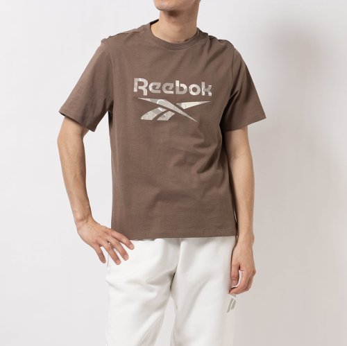 Reebok(Reebok)/モーション カモ Tシャツ / RI MOTION AOP T－SHIRT /ブラウン