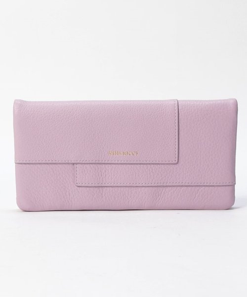 NINA RICCI(ニナリッチ（ウォレット）)/折財布【ストラクチャーパース】/ピンク