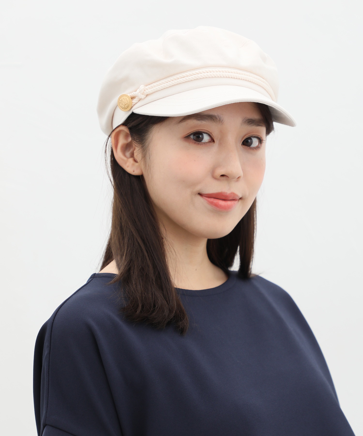 ツイルマリンキャスケット ほどよく